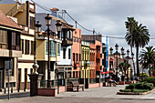 Houses in Obispo Rey Redondo Street and Concepcion Square, Colonial city, La Laguna, San Cristobal of La Laguna, UNESCO , Tenerife, Canary Islands, Spain