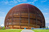 Globe of Science and Innovation, CERN, Geneva, Switzerland, Europe
