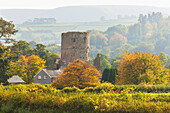 Tretower Castle, Powys, Wales, United Kingdom, Europe