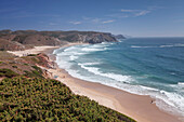 Praia do Amado beach, Carrapateira, Costa Vicentina, west coast, Algarve, Portugal, Europe