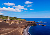 Capelinhos Lighthouse, Faial Island, Azores, Portugal, Atlantic, Europe