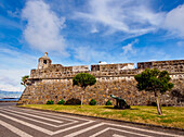 Sao Bras Fort, Ponta Delgada, Sao Miguel Island, Azores, Portugal, Atlantic, Europe