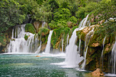Skradinski Buk, waterfalls, Krka National Park, Croatia, Europe