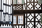 traditional half-timbered house, Alpirsbach, Black Forest, Baden-Wuerttemberg, Germany