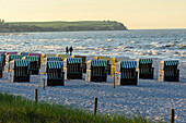 Strandkörbe von Boltenhagen, Ostseeküste, Mecklenburg-Vorpommern Deutschland