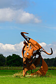 Skulpturenpark in Katzow bei Wolgast, Ostseeküste, Mecklenburg-Vorpommern,  Deutschland