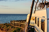 Campingplatz bei Rerik, Ostseeküste, Mecklenburg-Vorpommern, Deutschland