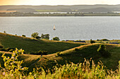 View from the Bakenberg, Moenchgut, Rügen, Ostseeküste, Mecklenburg-Western Pomerania, Germany