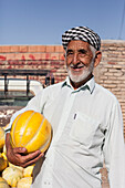 Turkmenischer Bauer in Golestan, Iran, Asien