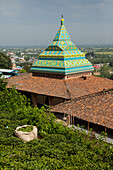 Shrine and tea plantage in Lahijan, Iran, Asia