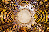 Innenkuppel des Mausoleums Safi ad Din, Ardabil, Iran, Asien