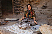 Kurdish woman in Palangan, Kurdistan, Iran, Asia