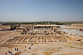 Ausblick auf Persepolis, Iran, Asien