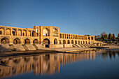 Chadschu bridge of Esfahan, Iran, Asia