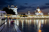 Golden temple in Amritsar, Punjab, India, Asia