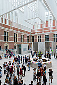 The main entrance hall of Rijksmuseum, Amsterdam, Netherlands, Europe