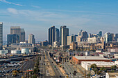 The San Diego skyline and harbor, San Diego, California, United States of America, North America