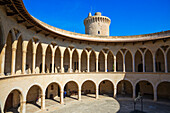 Bellver Castle, Palma de Mallorca, Mallorca (Majorca), Balearic Islands, Spain, Europe
