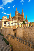 La Seu Cathedral, Palma de Mallorca, Mallorca (Majorca), Balearic Islands, Spain, Europe