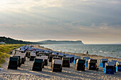 Beach of Goehren, Moenchgut peninsula, Ruegen, Baltic Sea coast, Mecklenburg-Vorpommern Germany