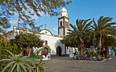 Church at Arrecife, Atlantic Ocean, Lanzarote, Canary Islands, Islas Canarias, Spain, Europe