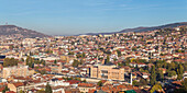 View of Sarajevo City, Sarajevo, Bosnia and Herzegovina, Europe