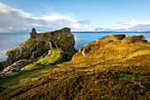 Dunscaith Castle, Isle of Skye, Inner Hebrides, Scotland, United Kingdom, Europe