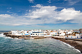 The old town of El Cotillo on the volcanic island of Fuerteventura, Canary Islands, Spain, Atlantic, Europe