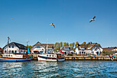 Harbour; Vitte, Hiddensee island, Mecklenburg-Western Pomerania, Germany