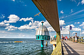 Pier, Zinnowitz, Usedom island, Mecklenburg-Western Pomerania, Germany