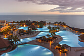 Poollandschaft, Hotel La Palma and Teneguia Princess, Fuencaliente, UNESCO Biosphere Reserve, La Palma, Canary Islands, Spain, Europe