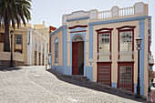 La Casa Encantada, Hostel, Calle Trece Septiembre, Straße, El Paso, UNESCO Biosphärenreservat,  La Palma, Kanarische Inseln, Spanien, Europa