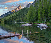 String Lake and the Grand Tetons, Grand Teton National Park, Wyoming