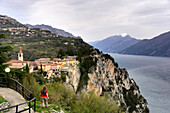 Pieve in Tremosine, Westbank, Lake Garda, Trentino, Italy