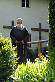 Anchorite Konrad at the castle Thierberg over Kufstein, Tyrol, Austria