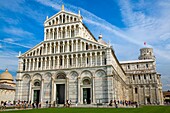 The cathedral of the Assumption, Piazza dei Miracoli, Pisa, Tuscany, Italy.