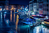 Grand Canal seen from the Rialto Bridge, Venice, Veneto, Italy