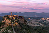 Sunset at Civita di Bagnoregio, Viterbo , Lazio , Italy