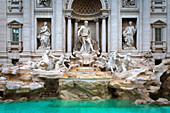 Trevi Fountain in Rome Europe, Italy, Lazio, Rome
