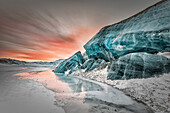 Moraine in central Spitsbergen, Svalbard, Norway