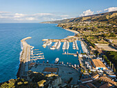 Tropea, Calabria, Italy. The harbor of Tropea