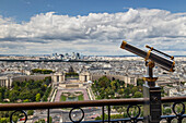 Paris, France, Europe. Eiffel Tower, Skyline of Paris