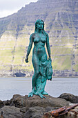 The Seal Woman of Mikladalur (Kopakonan), Kalsoy island, Faroe Islands, Denmark