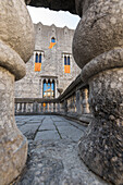 Historical palace, Girona, Catalonia, Spain