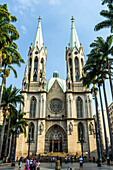Catedral da Se in downtown Sao Paulo, Brazil