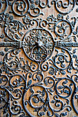 Door to Notre Dame Cathedral, Paris, France