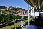 Blick auf die Altstadt mit Festung, Tiflis, Georgien