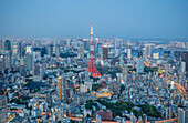 Japan, Tokyo City, Minato Ku District, Tokyo Tower