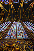 Europe, France, la Sainte Chapelle in Paris.