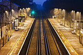 England, Hampshire, The New Forest, Lyndhurst, Beaulieu Road Train Station